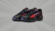 PUMA Inhale Sneakers "PUMA Black and PUMA Red". (Image via PUMA)